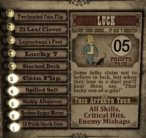 fallout new vegas 10 luck roulette